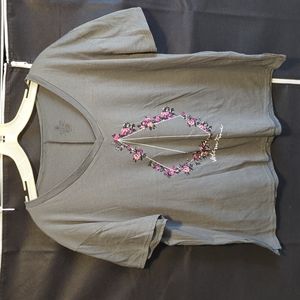 Volcom V-neck Tee Women's Small NWOT